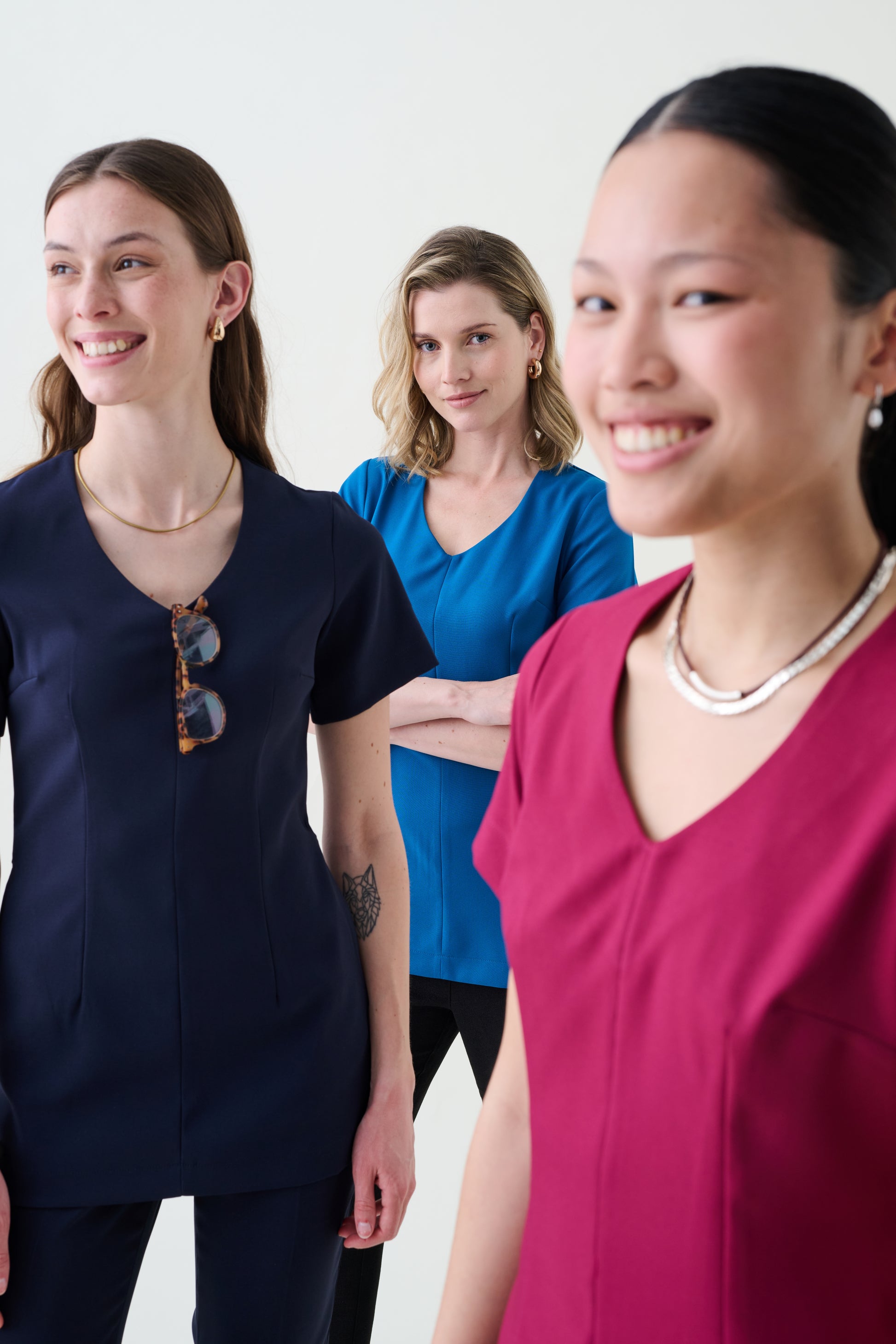 Vibrant Viva Tunic(Teal Blue)