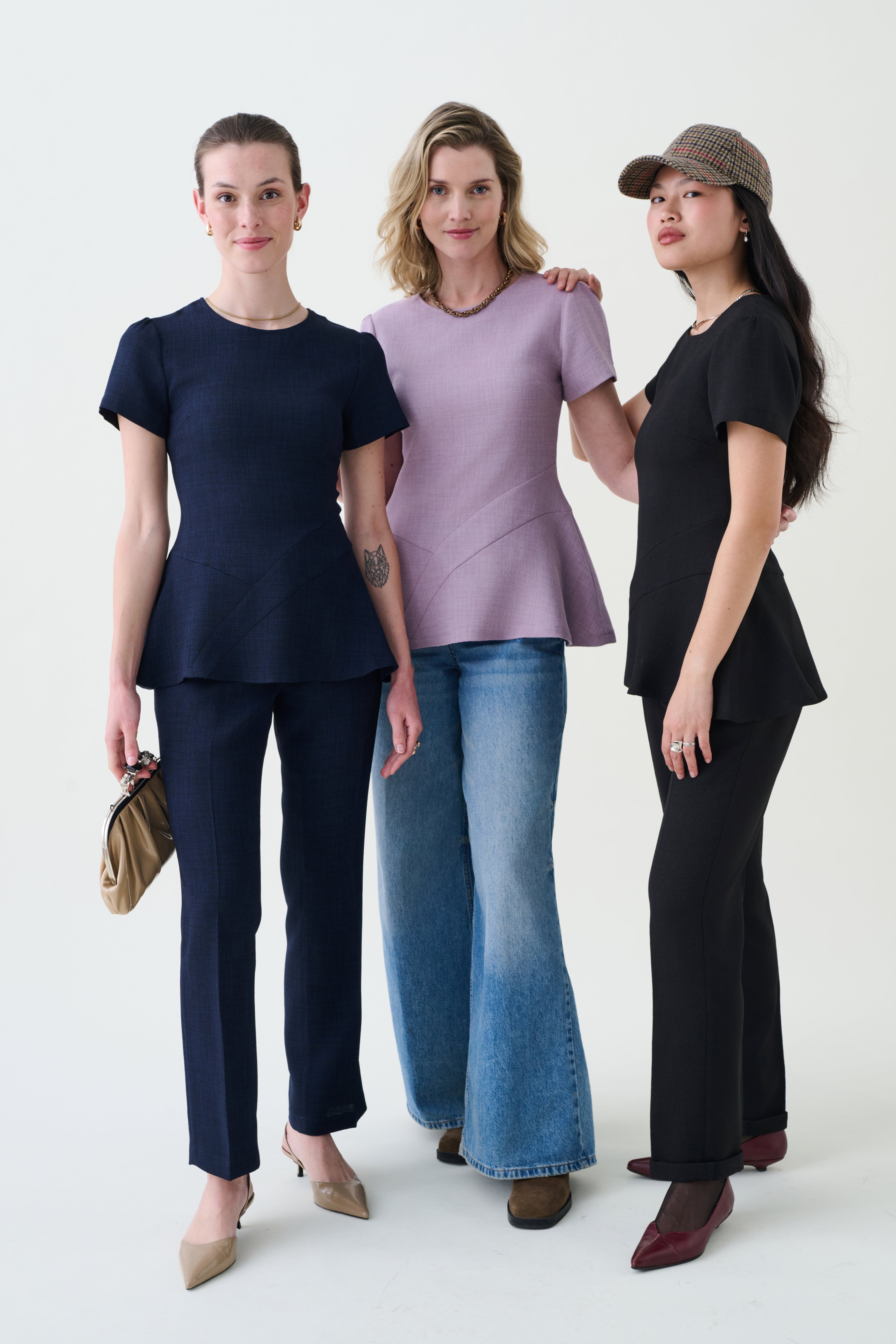 Linen look