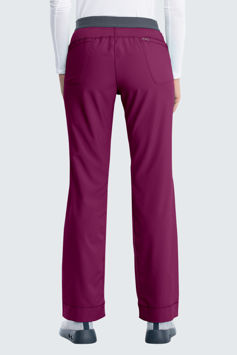 Cherokee Infinity Ladies Slim Pull on Trousers