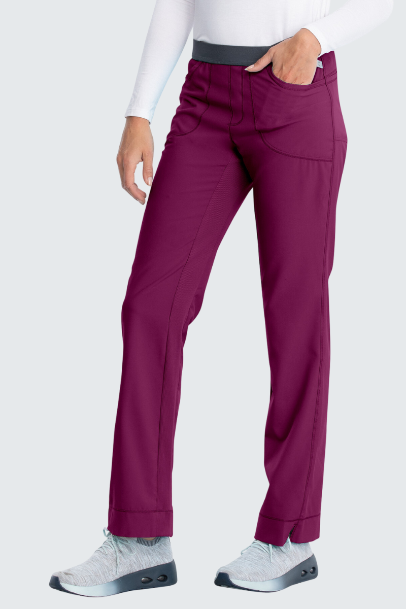 Cherokee Infinity Ladies Slim Pull on Trousers