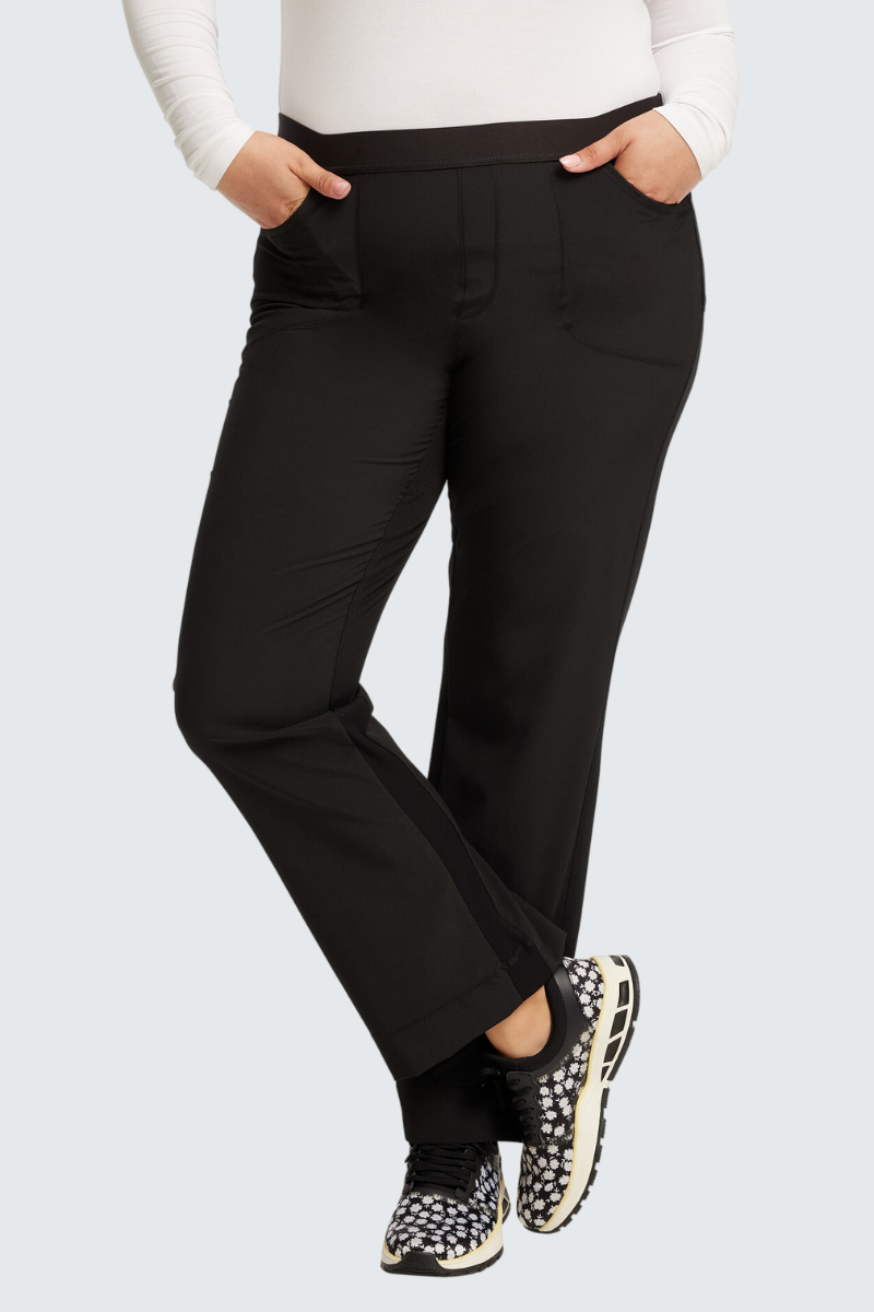 Cherokee Infinity Ladies Slim Pull on Trousers