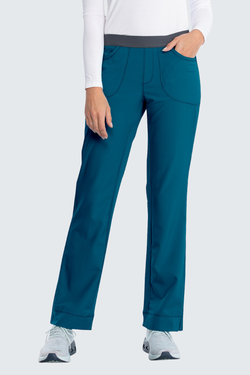 Cherokee Infinity Ladies Slim Pull on Trousers