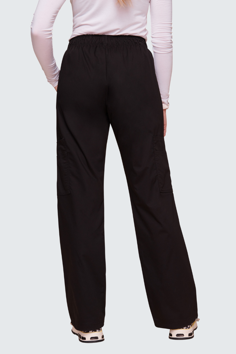 Cherokee Core Stretch Ladies Pull On Cargo Trousers