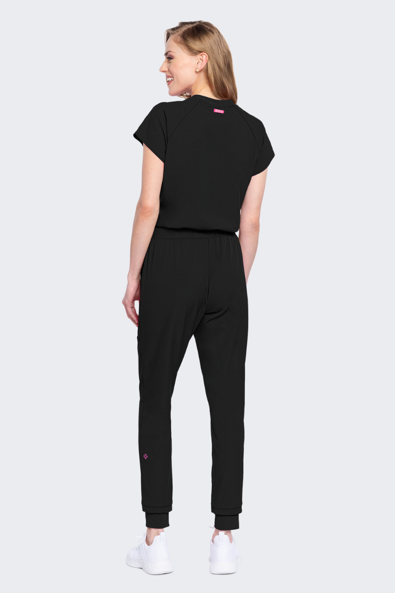 Med Couture AMP Zip Front Jumpsuit