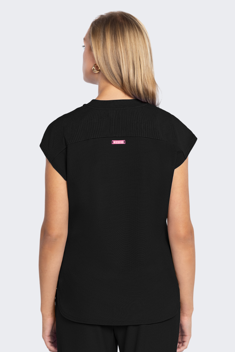 Med Couture AMP Round Neck Tuckable Top