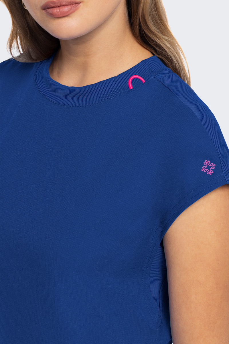 Med Couture AMP Round Neck Tuckable Top