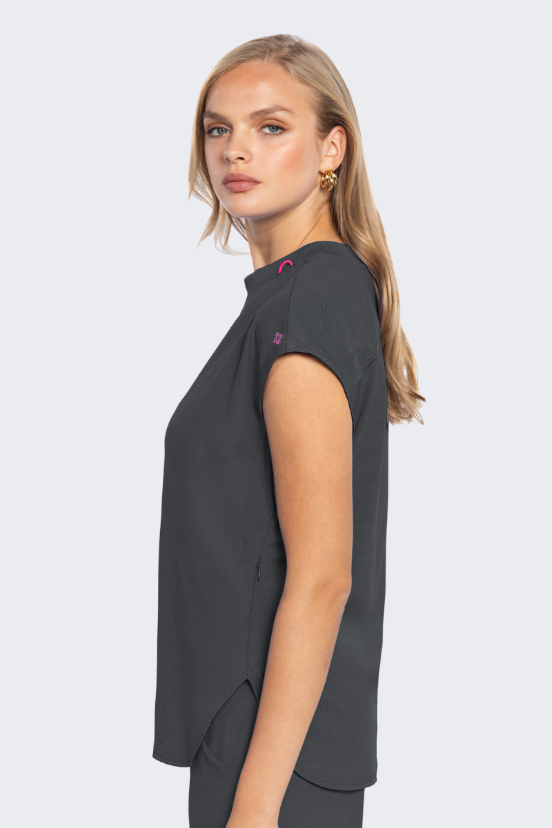 Med Couture AMP Round Neck Tuckable Top