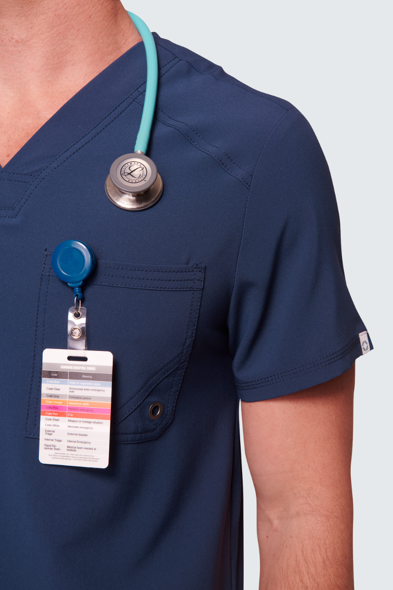 Cherokee Infinity Men's V-Neck Top