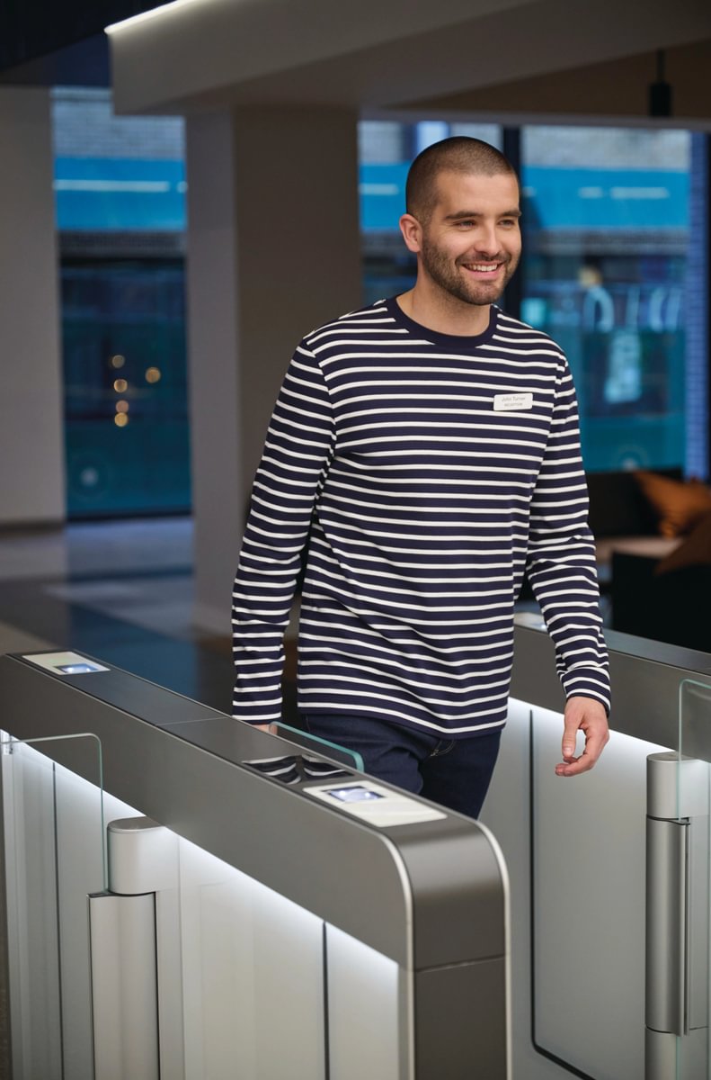 Amos Men's Long Sleeve Breton Top