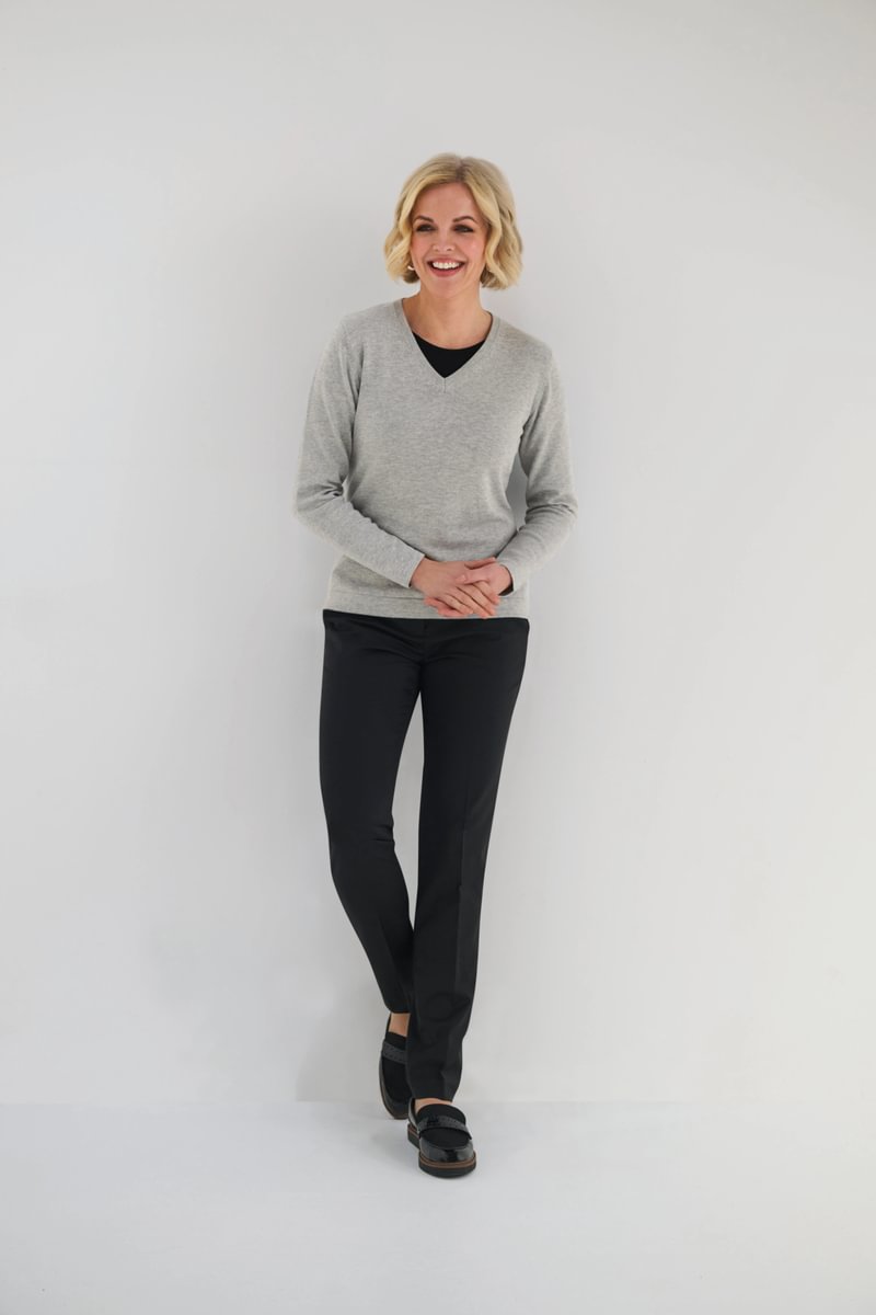 Atlanta Ladies V-Neck Jumper