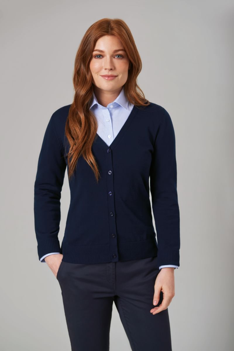 Augusta Ladies V-Neck Cardigan