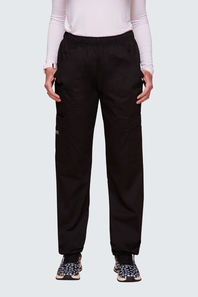 Cherokee Core Stretch Ladies Pull On Cargo Trousers