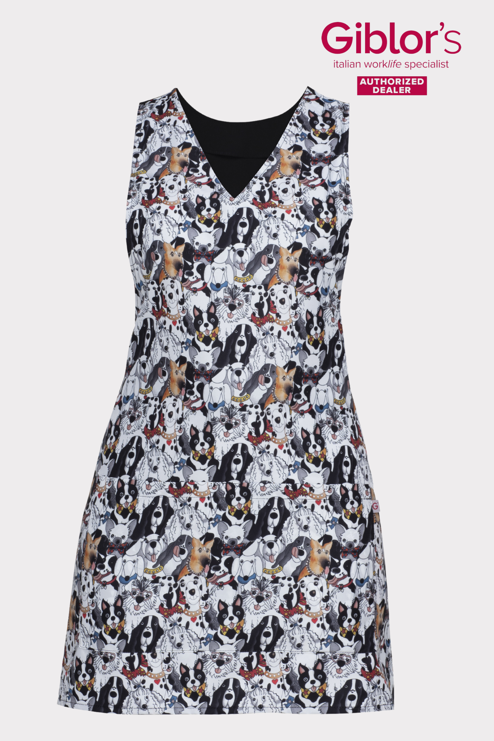 Dog Grooming Apron with a Large Pocket