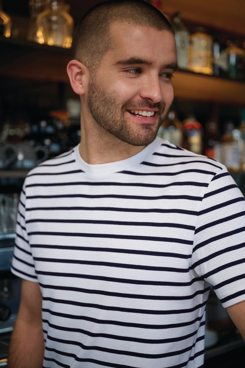 Edmund Men's Short Sleeve Breton Top