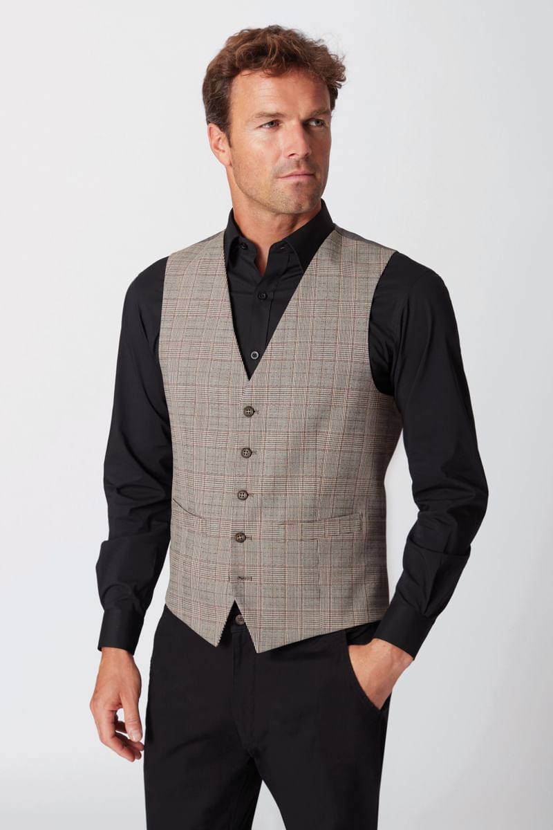 Emilio Men's Tailored Fit Waistcoat