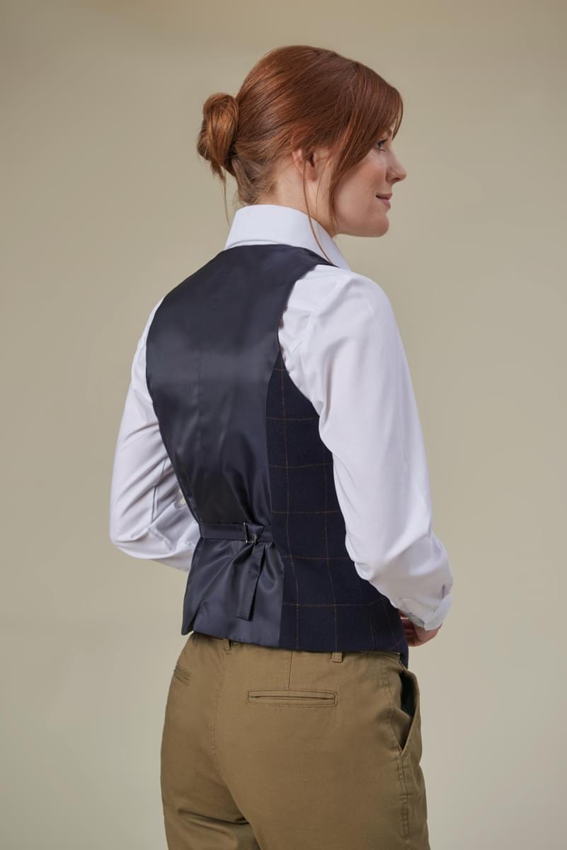 Greenville Ladies Satin Back Waistcoat