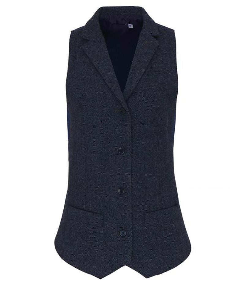 Herringbone Ladies Waistcoat