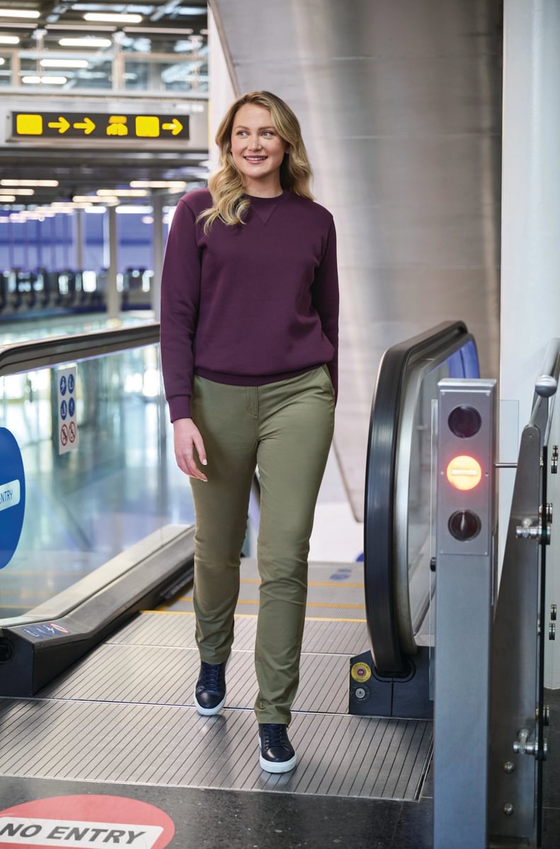 Liberty Slim Leg Ladies Chino Trouser