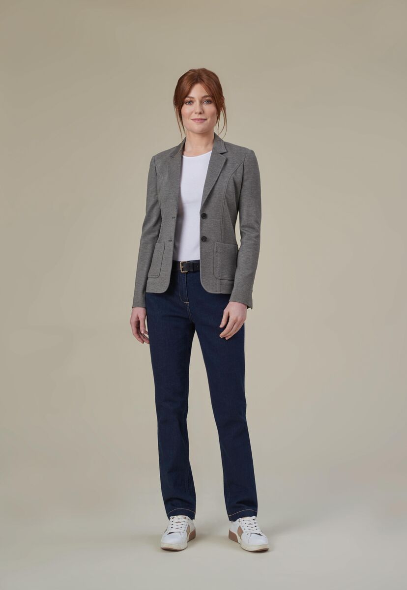 Libra Ladies Slim Fit Jersey Jacket