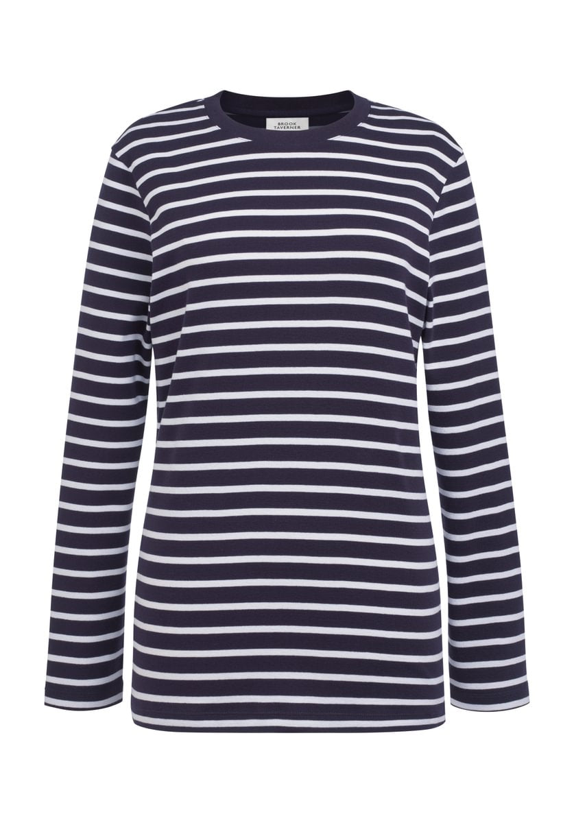 Lucy Ladies Long Sleeve Breton Top