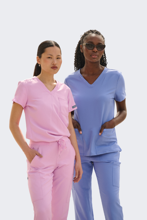 Med Couture Insight Ladies One Pocket Tuck-In Top