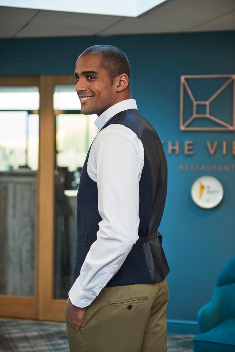 Rockwood Men's Satin Back Waistcoat