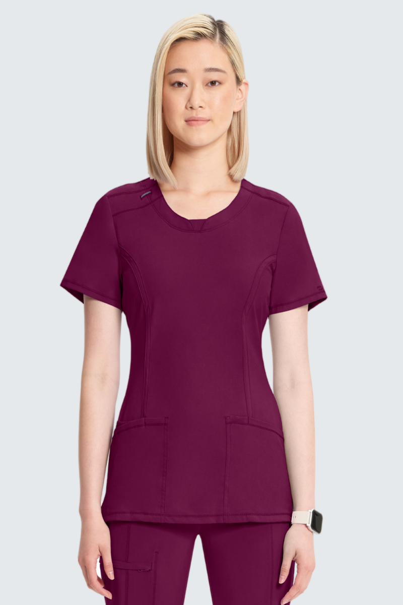 Cherokee Infinity Ladies Round Neck Top