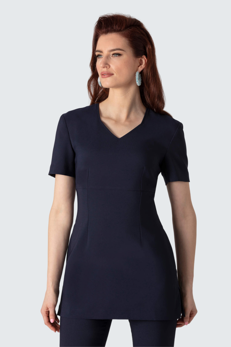 Navy Aire Tunic