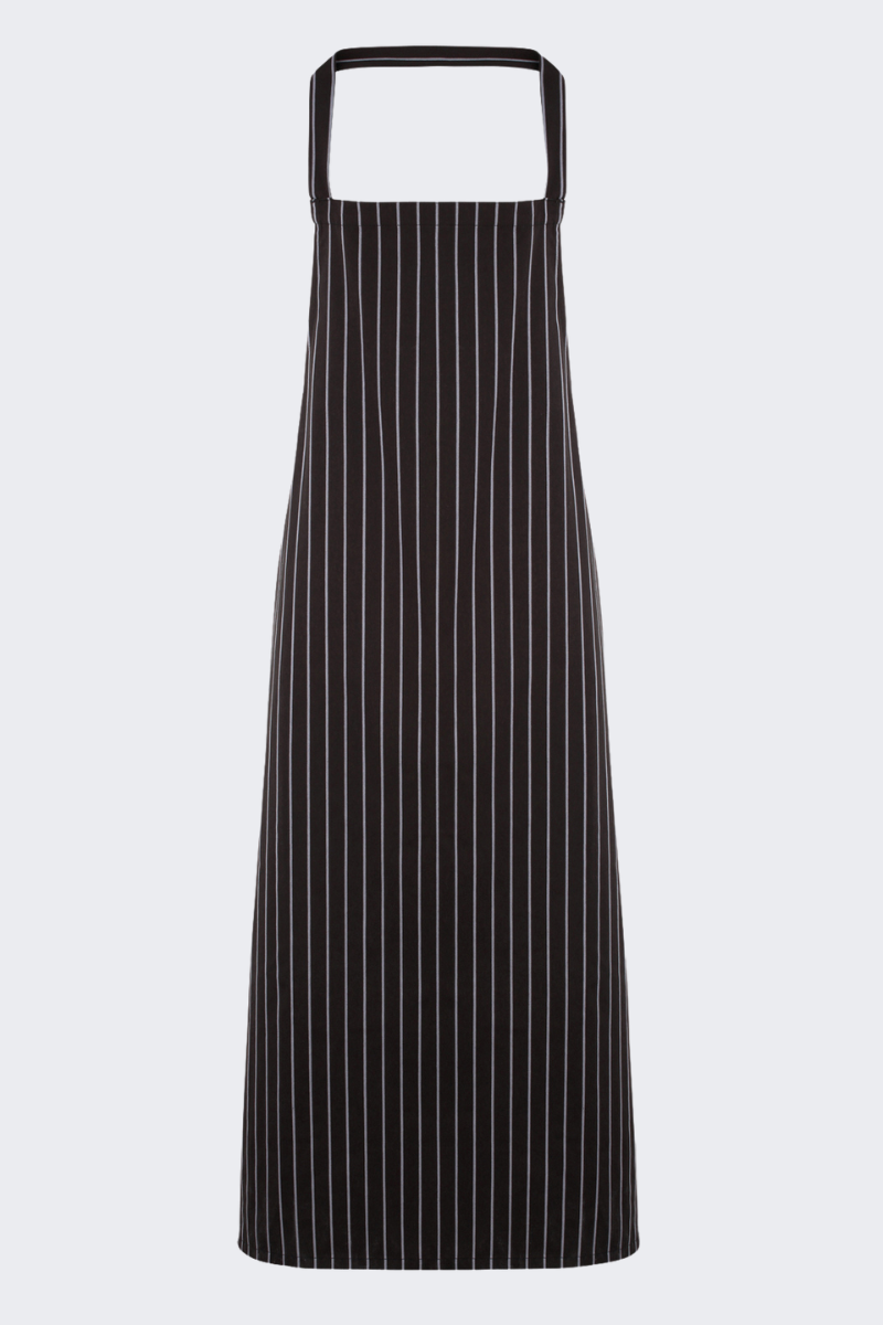 Striped Butchers Bib Apron