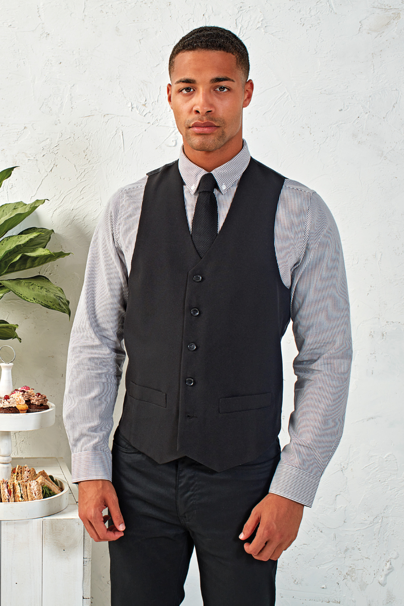 Men's Lined Polyester Waistcoat