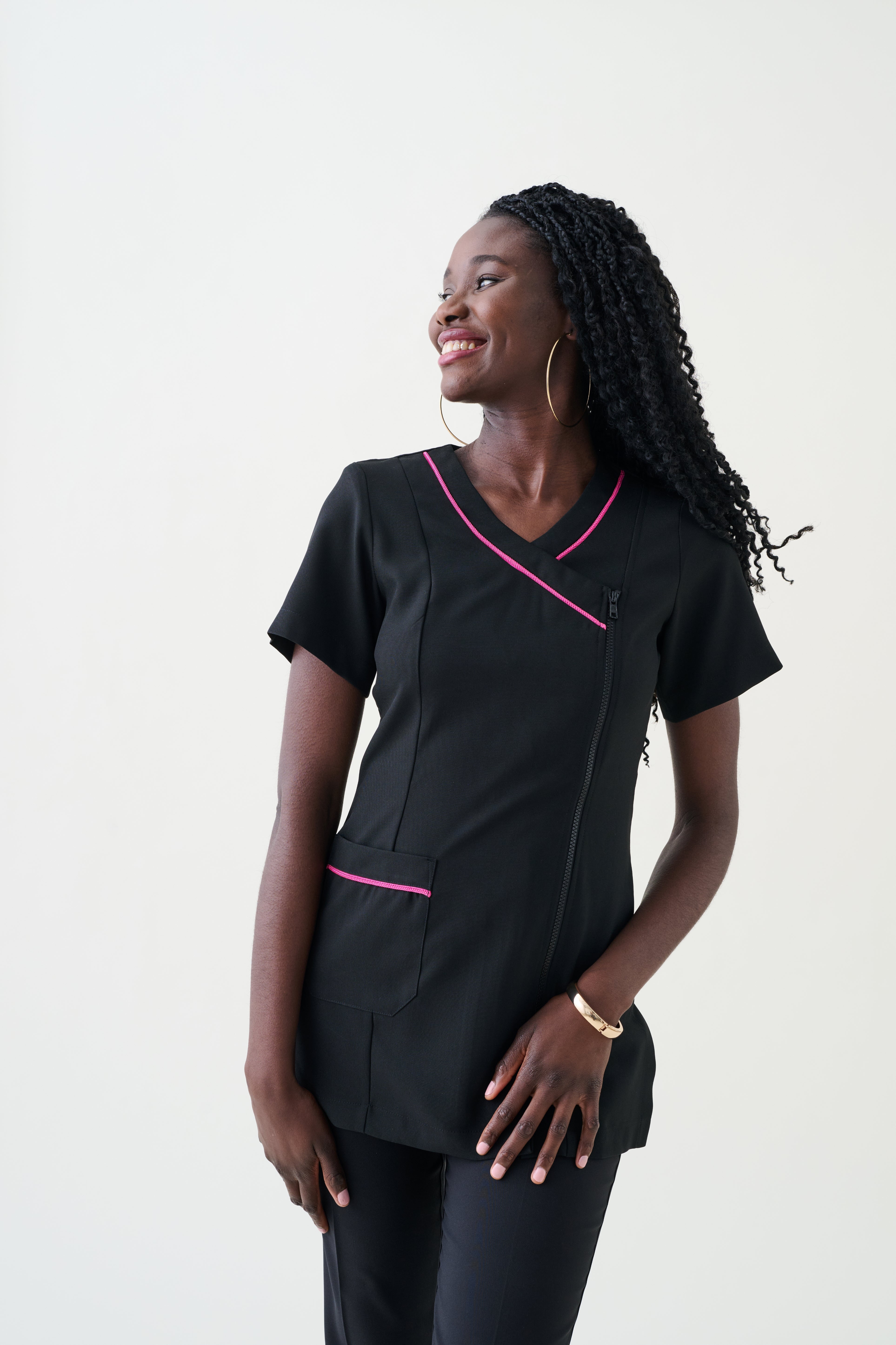 Chaney Tunic with Pockets – Buttercups Uniforms