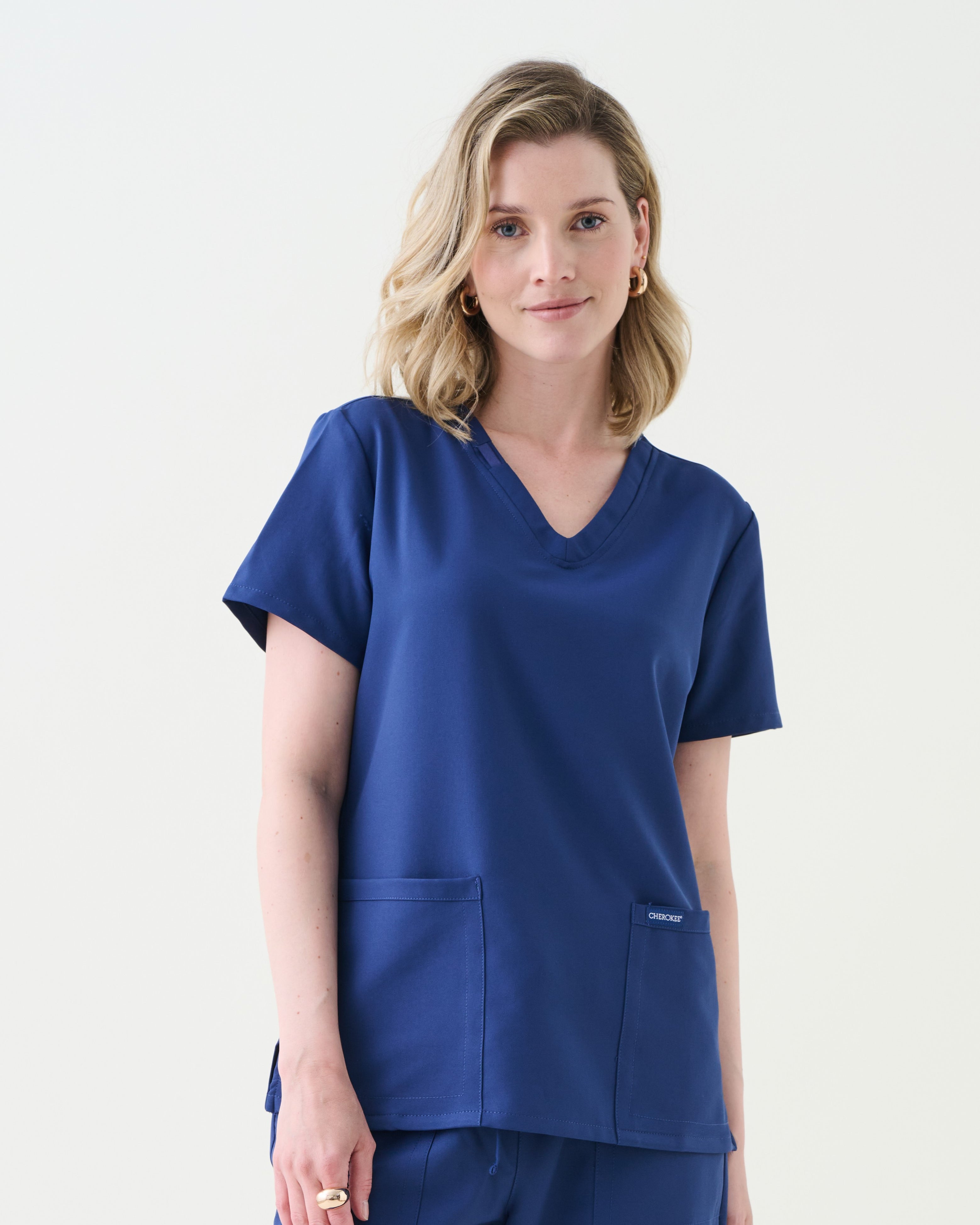 Cherokee Ultra Ladies V Neck Top