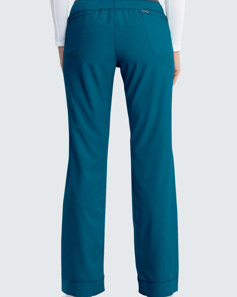 Cherokee Infinity Ladies Slim Pull on Trousers