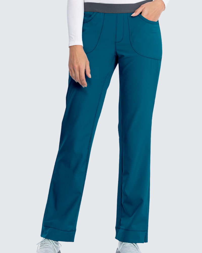 Cherokee Infinity Ladies Slim Pull on Trousers