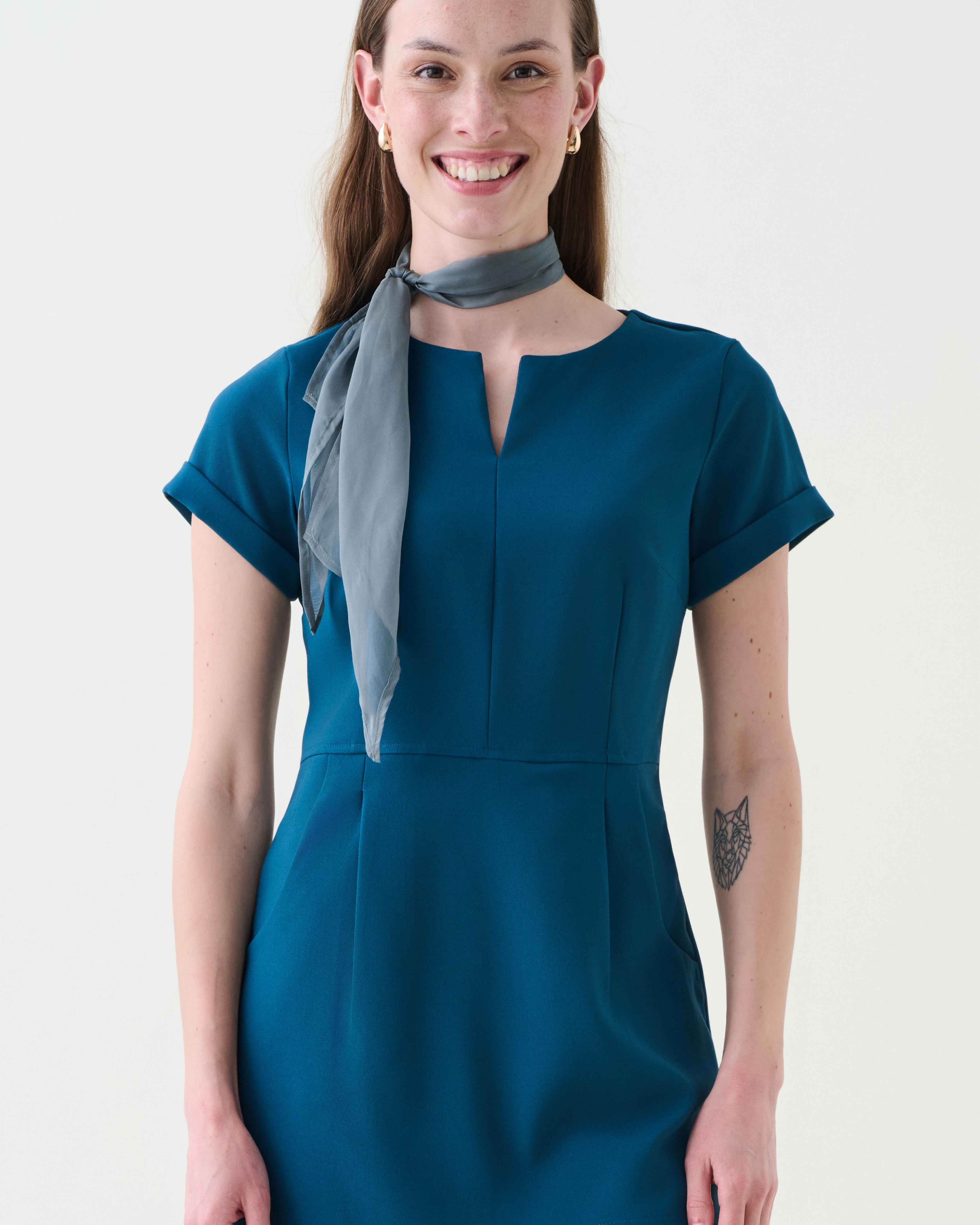 Iris Tunic (Peacock)