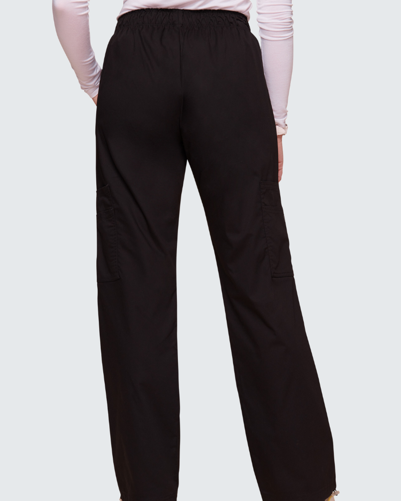 Cherokee Core Stretch Ladies Pull On Cargo Trousers
