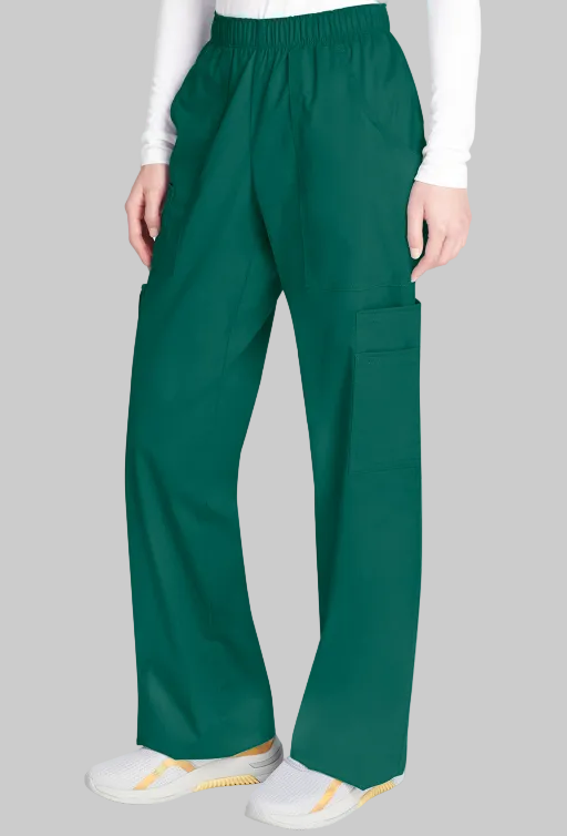 Cherokee Core Stretch Ladies Pull On Cargo Trousers
