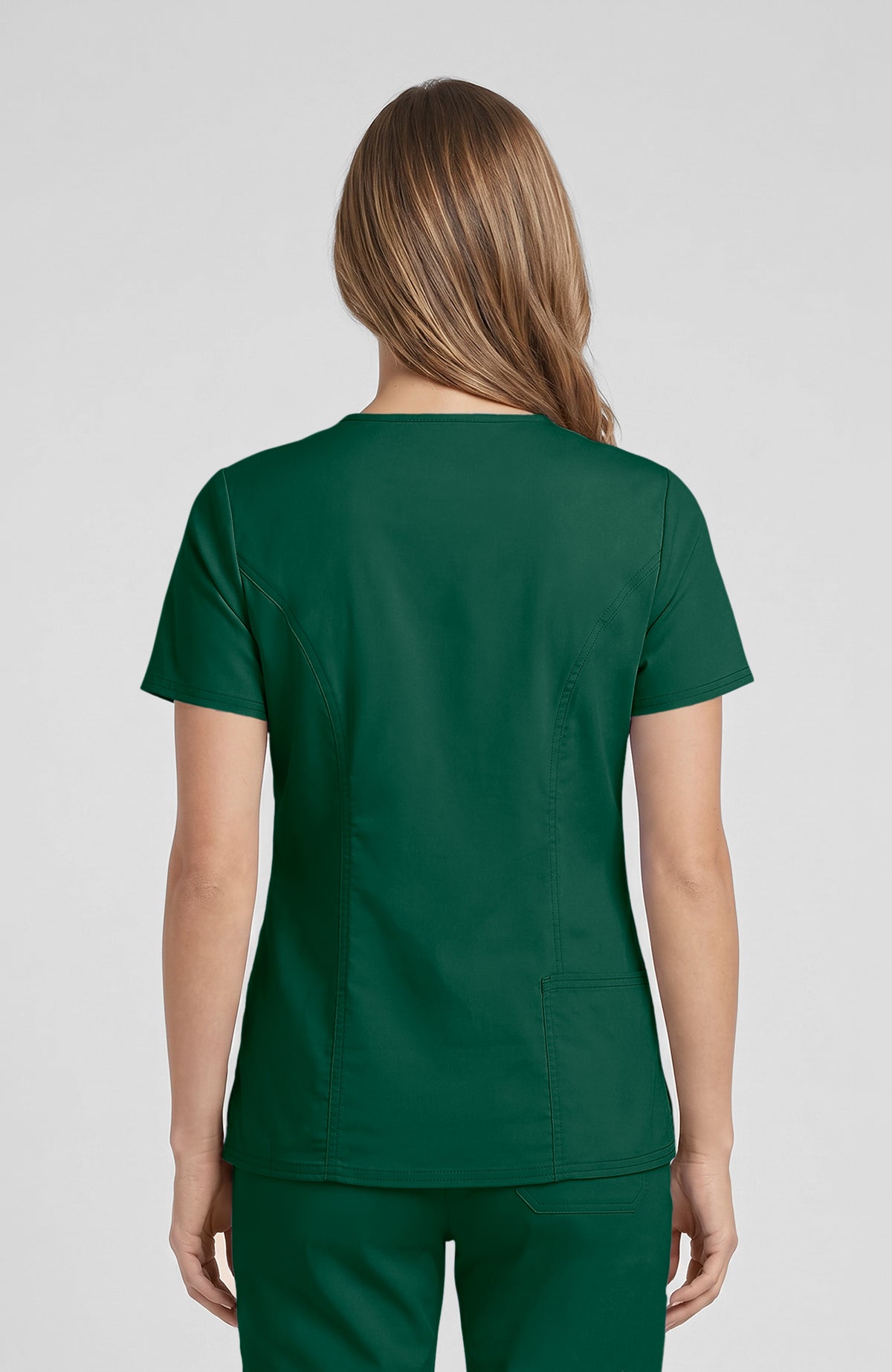 Cherokee Core Stretch Ladies V-Neck Top