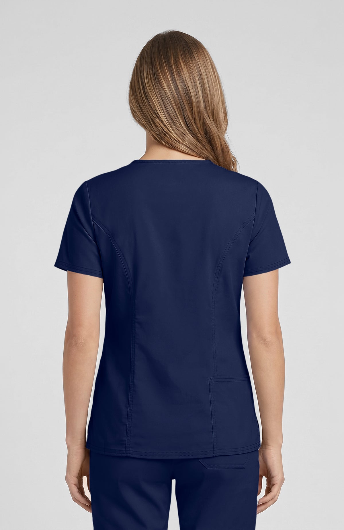 Cherokee Core Stretch Ladies V-Neck Top