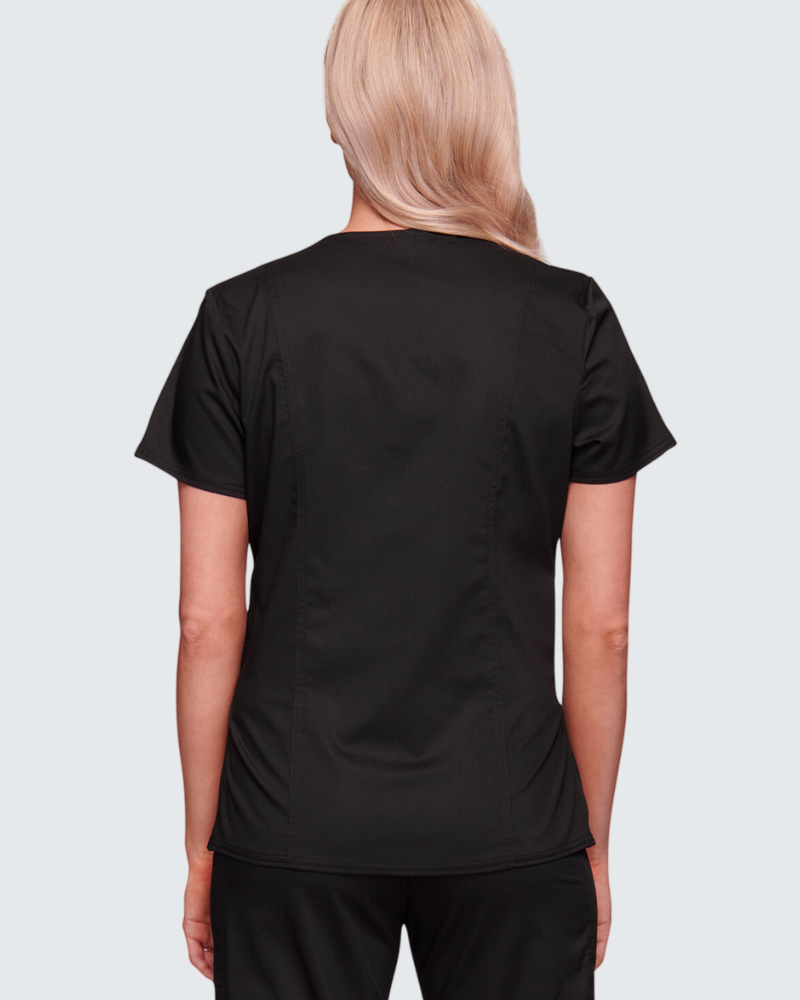 Cherokee Revolution Maternity Mock Wrap Top