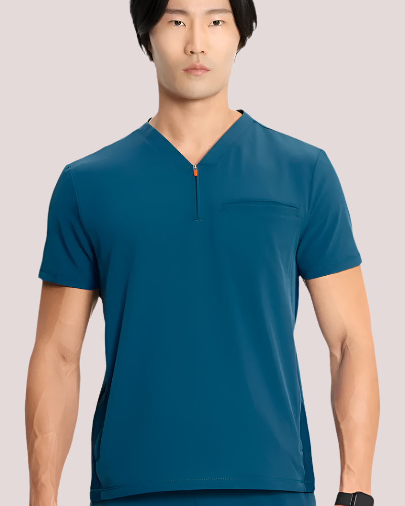 Infinity GNR8 Men's Partial Zip V-Neck Top