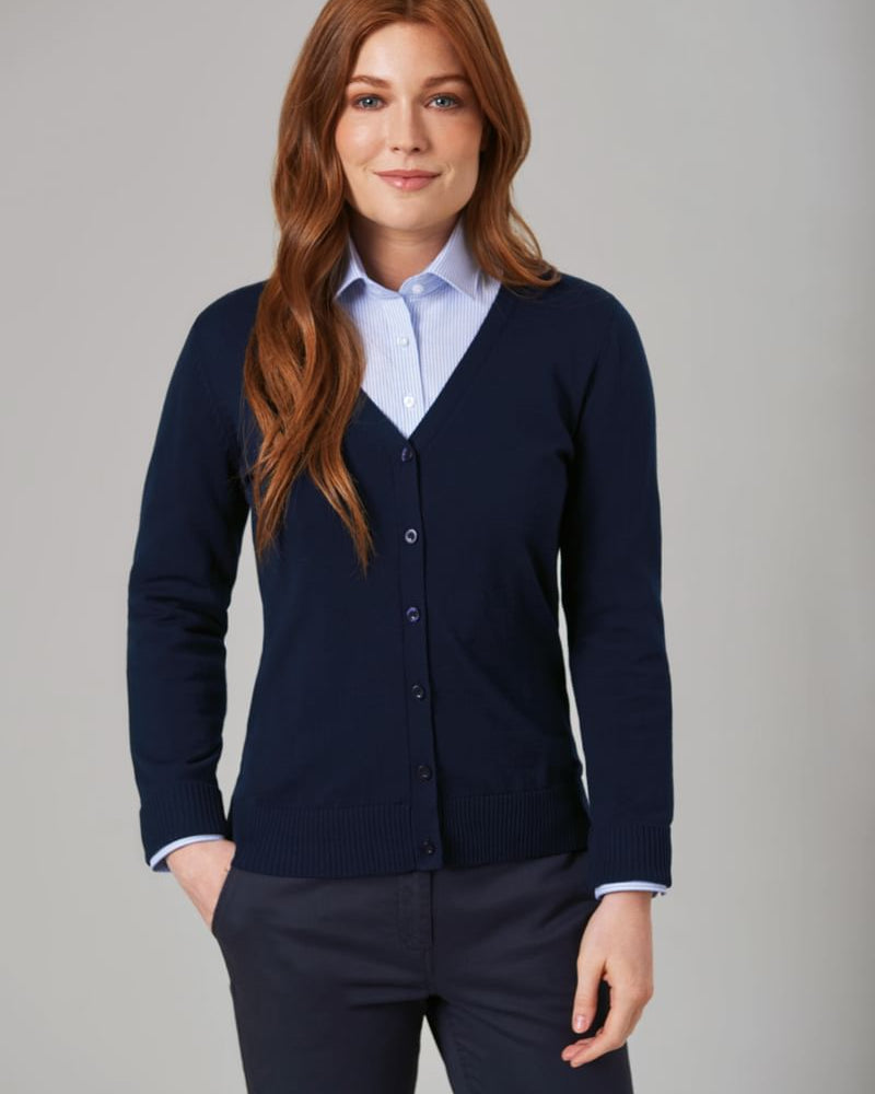 Augusta Ladies V-Neck Cardigan