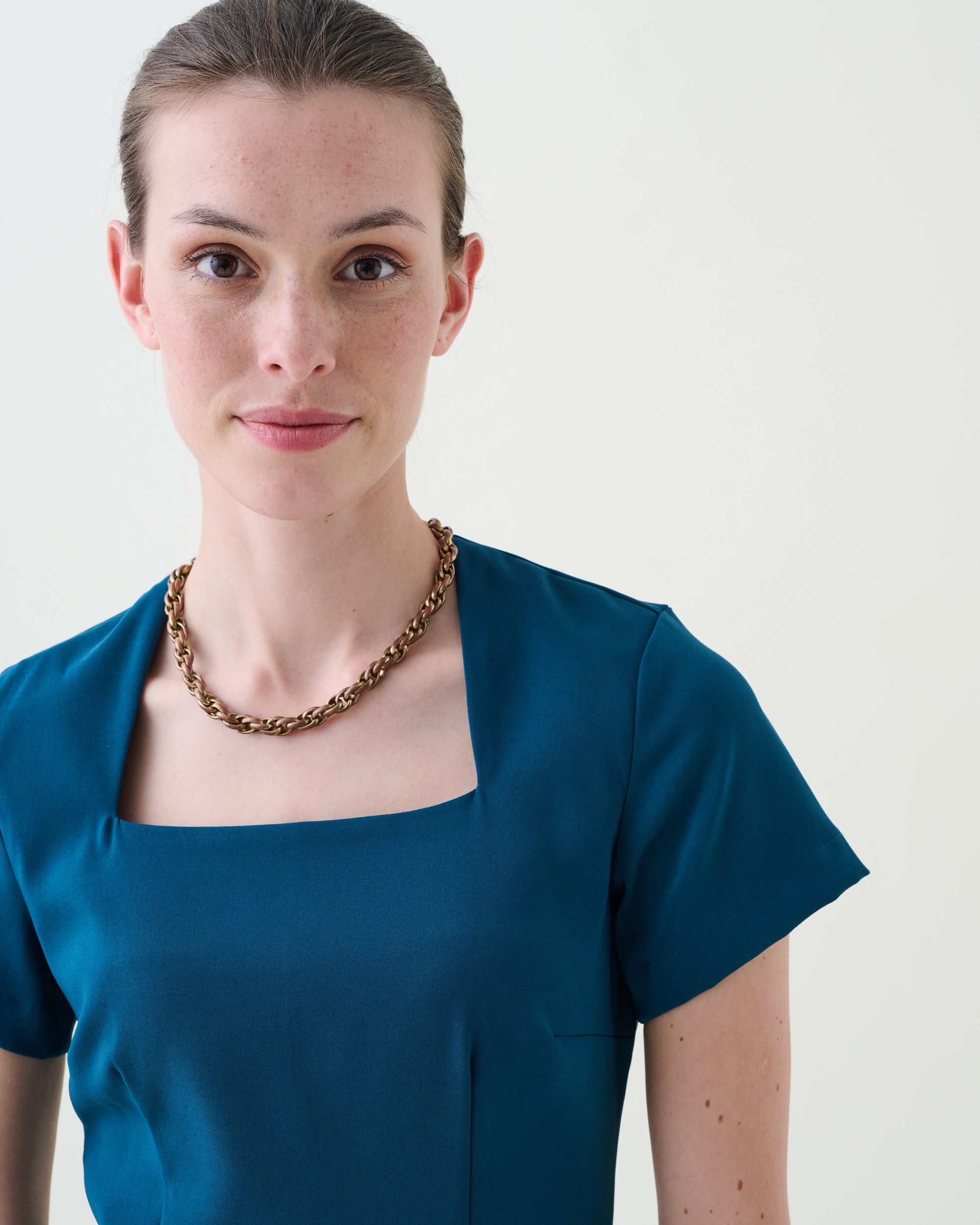 Moonflower Tunic (Peacock)
