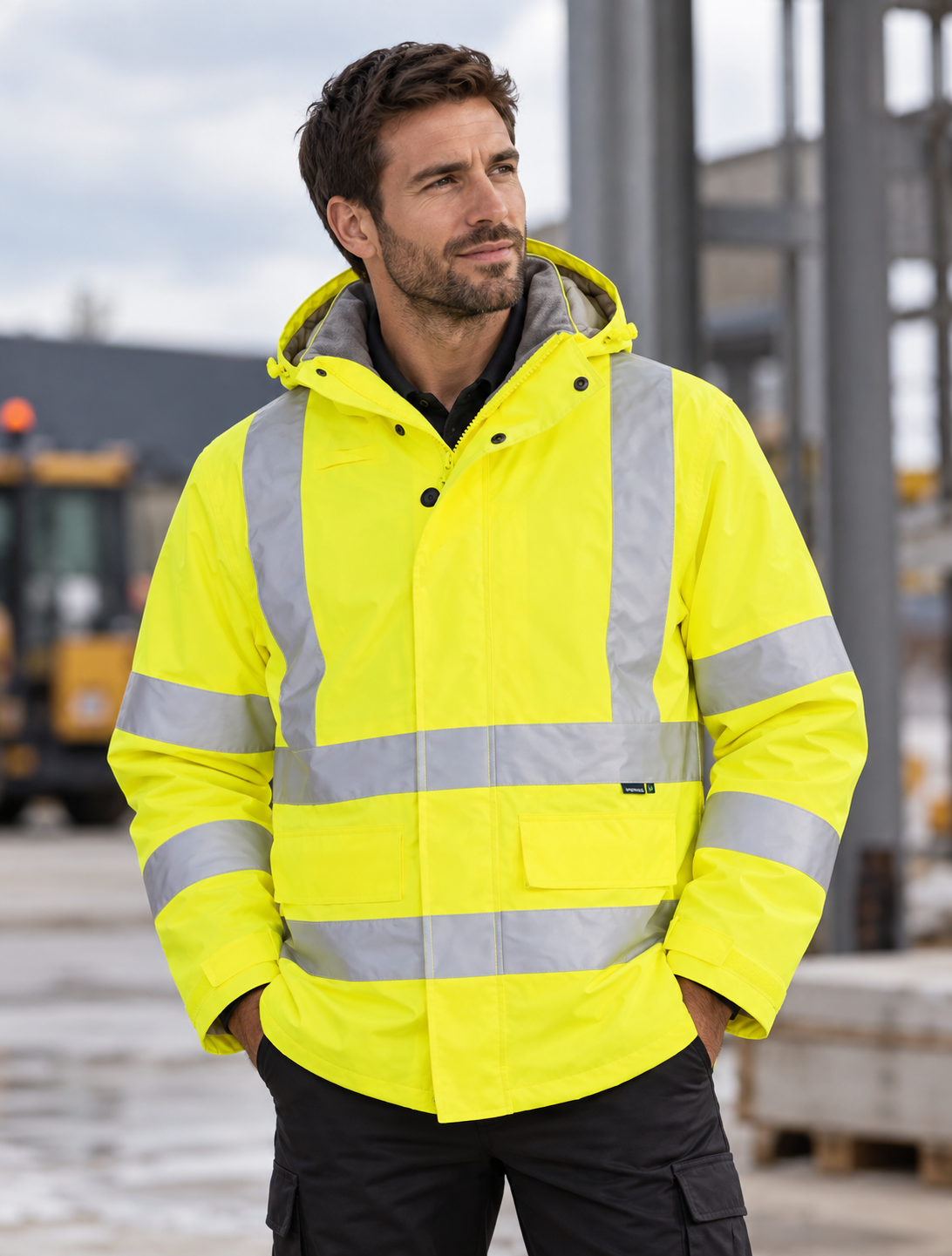 Eco Hi-Vis Winter Jacket