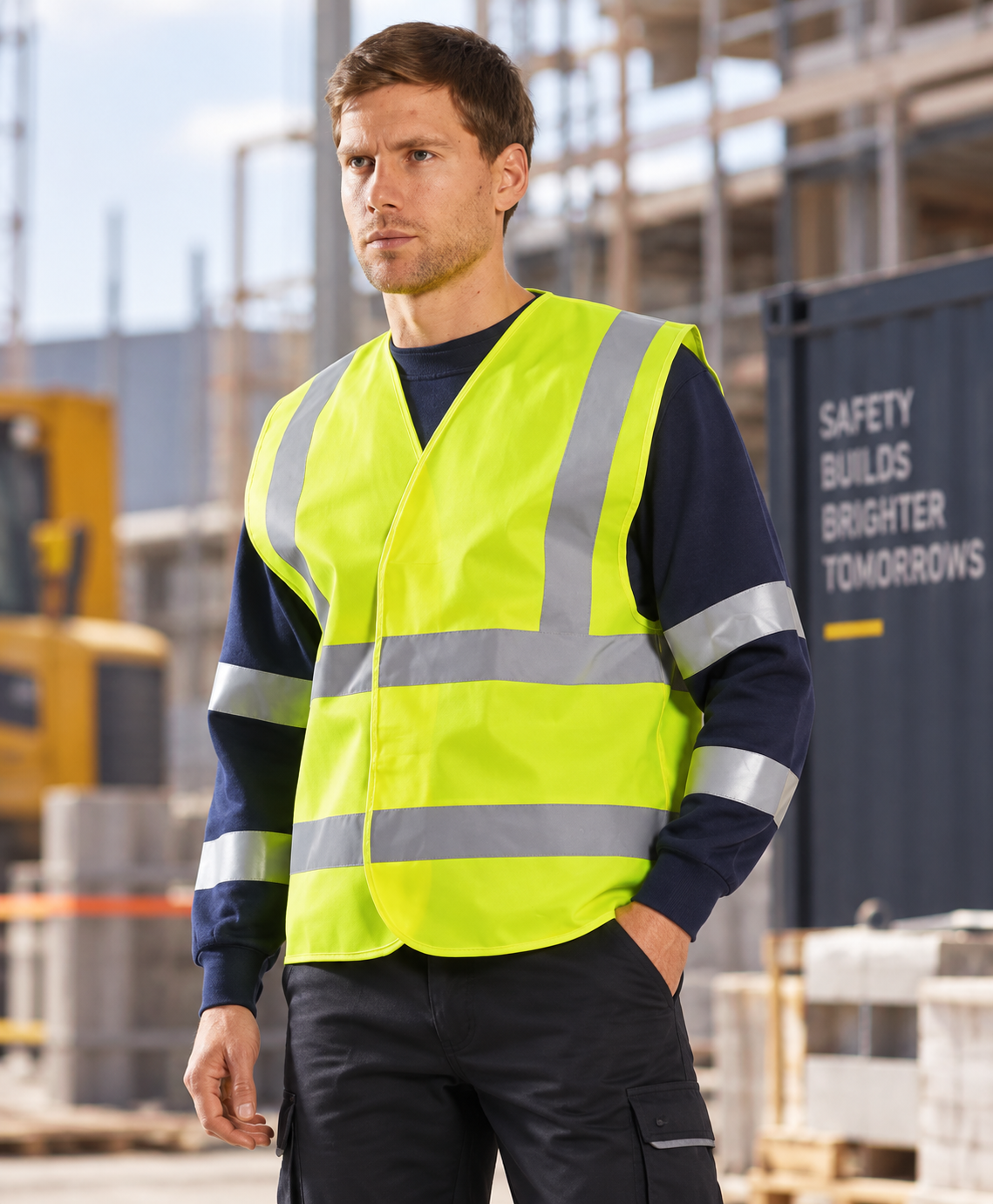 Hi-Vis Two-Band and Brace Vest
