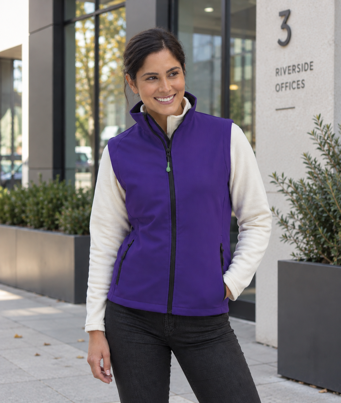 Women's Printable Softshell Bodywarmer