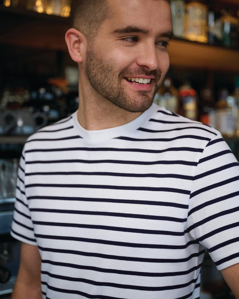 Edmund Men's Short Sleeve Breton Top
