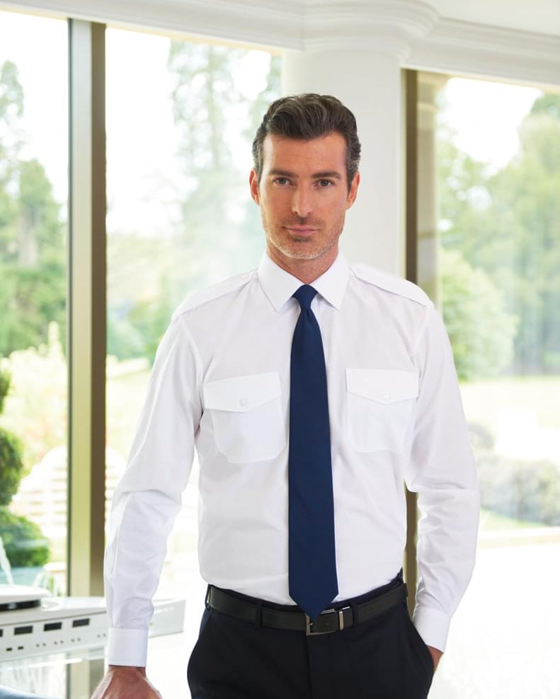Hermes Men's Classic Fit Pilot Shirt
