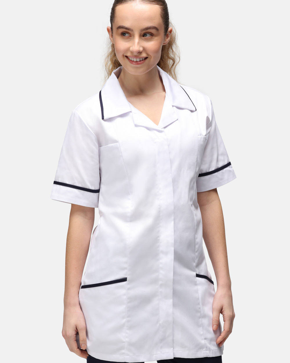 Ladies Tunic with Revere Collar