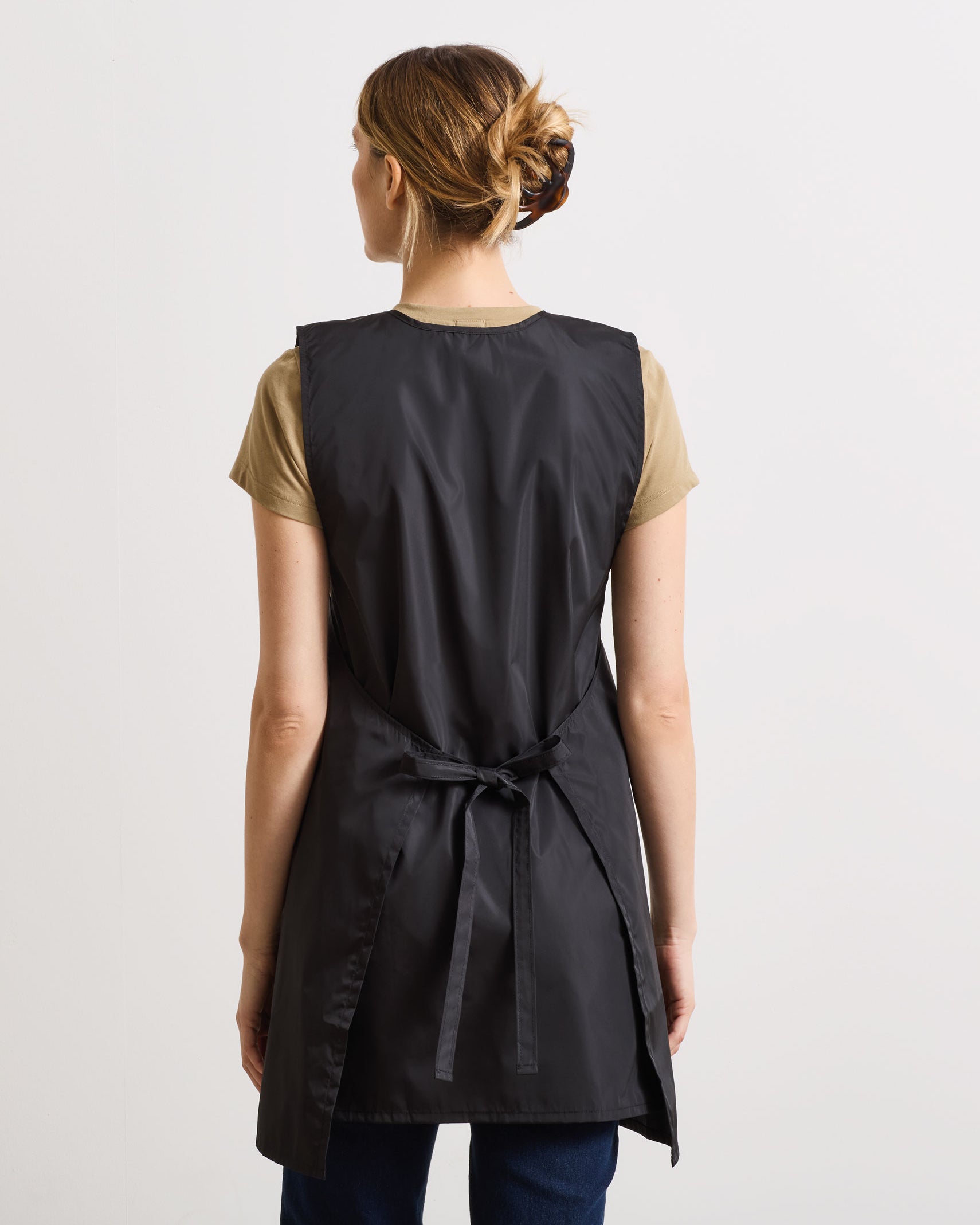 Waterproof Wrap Around Tie Back Tunic